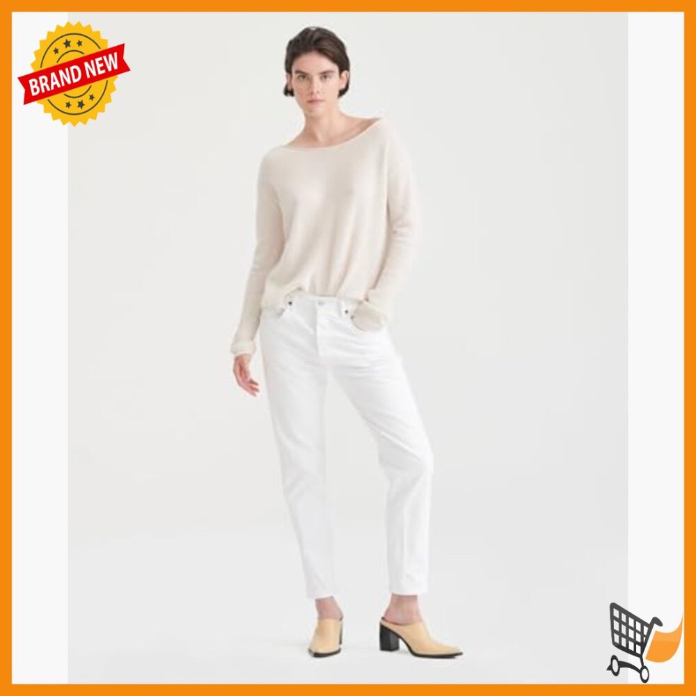 Lightweight Cashmere Pullover Sweater Boatneck Re… - image 2